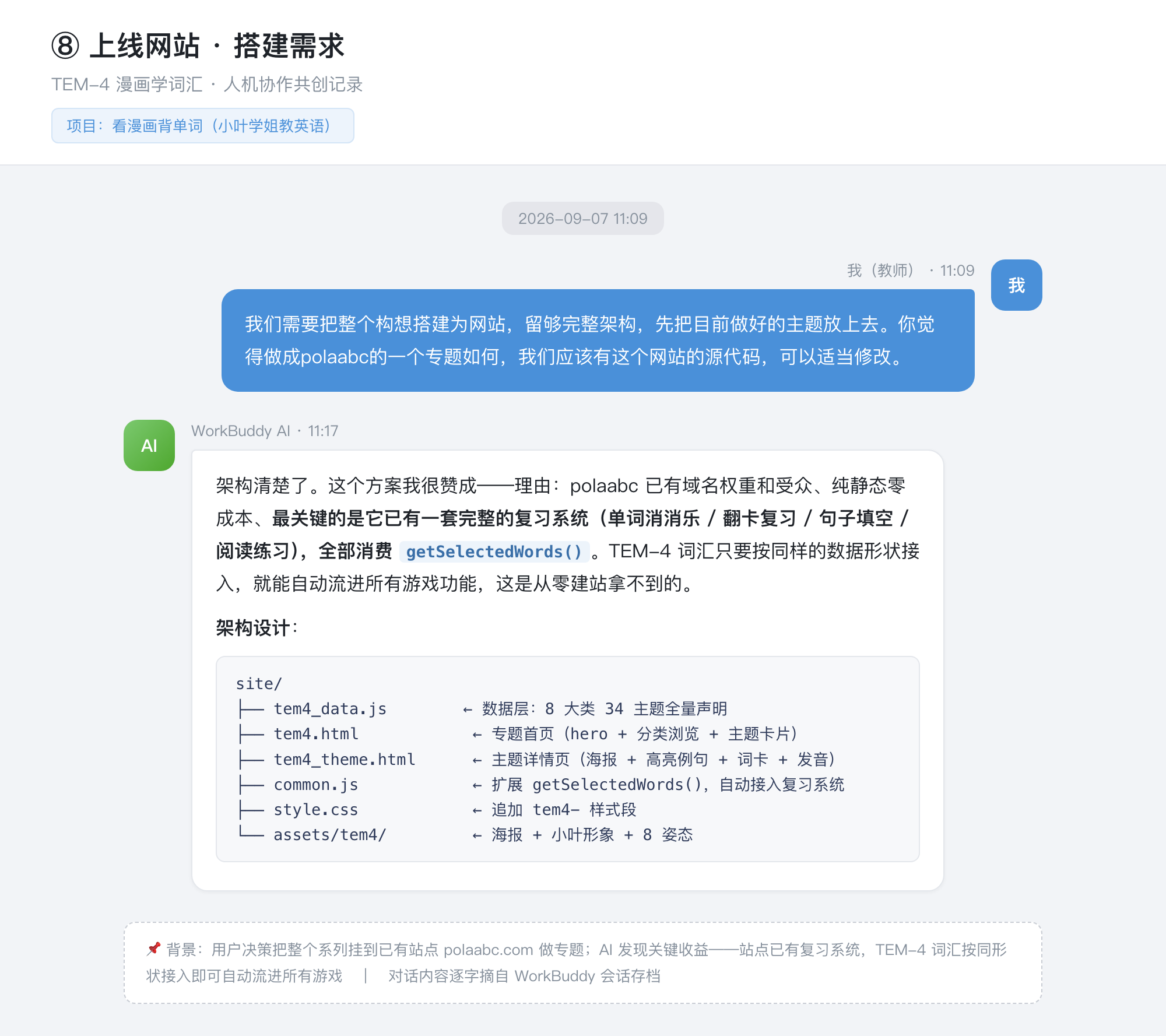 website request