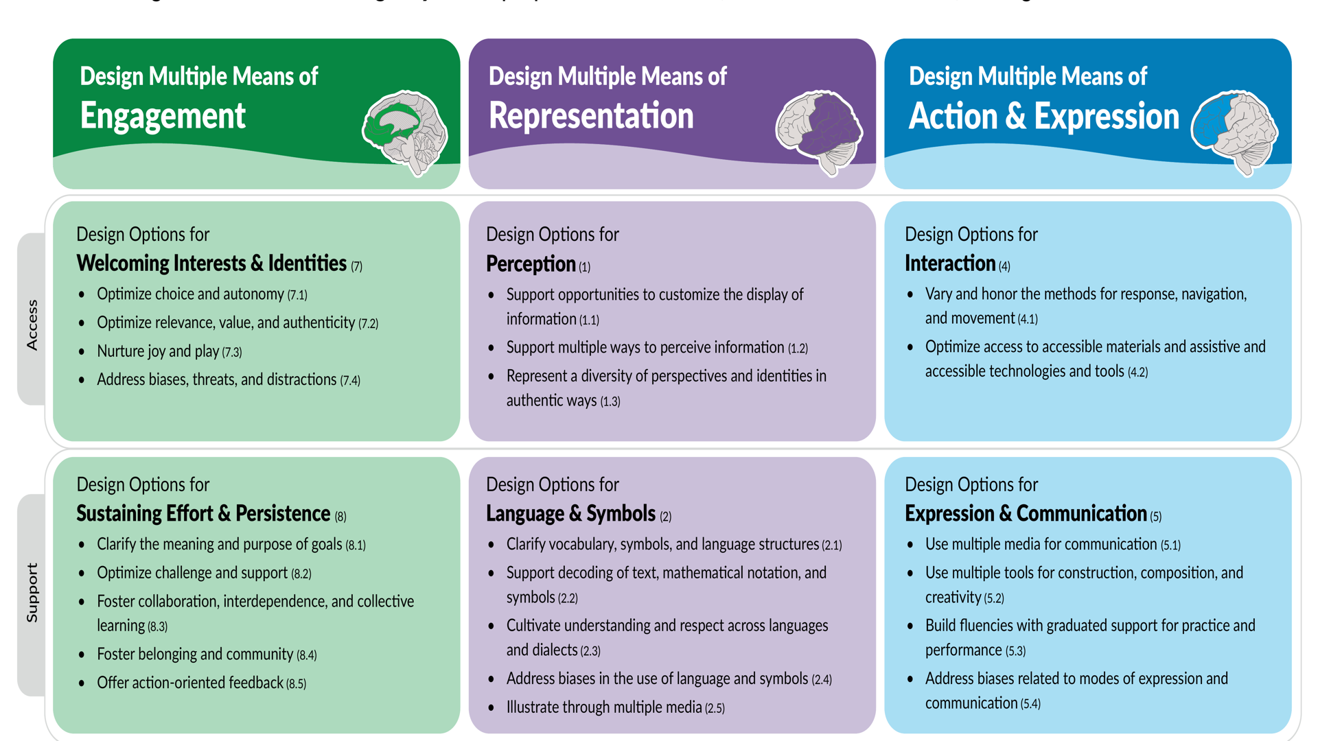 CAST UDL Guidelines 3.0